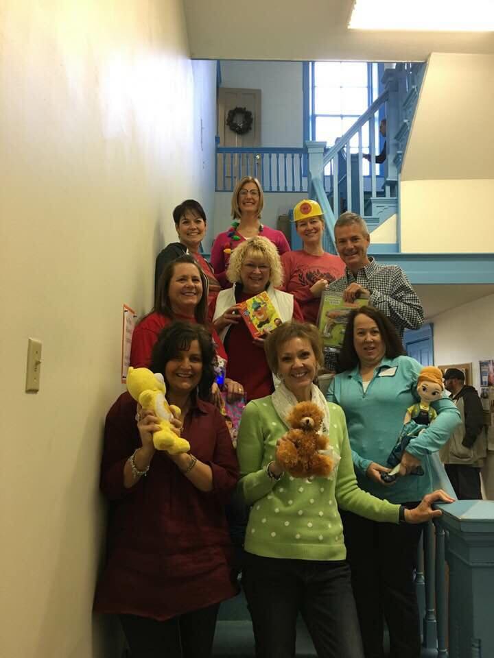 LJHS Staff at Lebanon Christmas for Tots